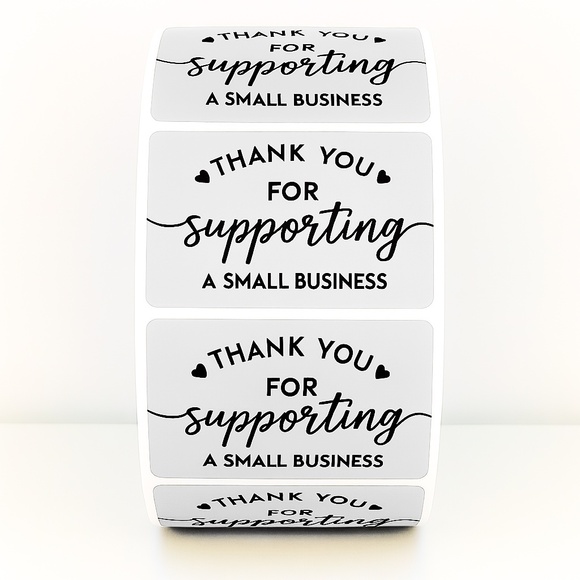 Customer Appreciation Stickers - Small Business Packaging Seals sticker label - Picture 10 of 11